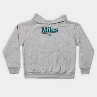 Miles Campaign - Silver Kids Hoodie